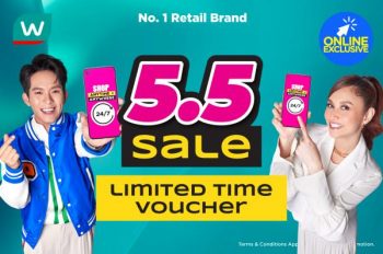 Watsons-5.5-Sale-Promo-Code-350x232 - Beauty & Health Health Supplements Johor Kedah Kelantan Kuala Lumpur Melaka Negeri Sembilan Online Store Pahang Penang Perak Perlis Personal Care Promotions & Freebies Putrajaya Sabah Sarawak Selangor Terengganu 