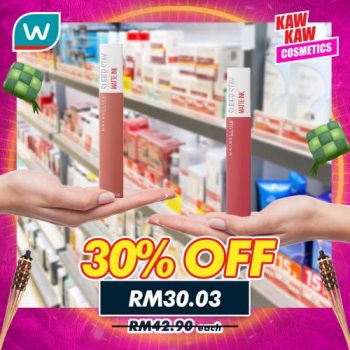 Watsons-Cosmetics-Promotion-1-350x350 - Beauty & Health Cosmetics Johor Kedah Kelantan Kuala Lumpur Melaka Negeri Sembilan Online Store Pahang Penang Perak Perlis Promotions & Freebies Putrajaya Sabah Sarawak Selangor Terengganu 