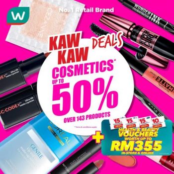 Watsons-Cosmetics-Promotion-30-350x350 - Beauty & Health Cosmetics Johor Kedah Kelantan Kuala Lumpur Melaka Negeri Sembilan Pahang Penang Perak Perlis Promotions & Freebies Putrajaya Sabah Sarawak Selangor Terengganu 