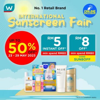 Watsons-International-Sunscreen-Fair-Sale-350x350 - Johor Kedah Kelantan Kuala Lumpur Melaka Negeri Sembilan Online Store Pahang Penang Perak Perlis Putrajaya Sabah Sarawak Selangor Terengganu 