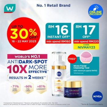 Watsons-NIVEA-Promotion-350x350 - Beauty & Health Johor Kedah Kelantan Kuala Lumpur Melaka Negeri Sembilan Online Store Pahang Penang Perak Perlis Personal Care Promotions & Freebies Putrajaya Sabah Sarawak Selangor Skincare Terengganu 