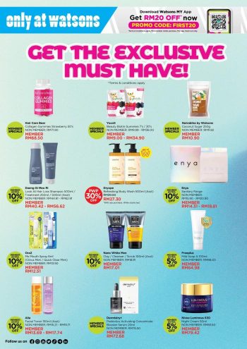 Watsons-Promotion-Catalogue-19-1-350x495 - Beauty & Health Cosmetics Fragrances Health Supplements Johor Kedah Kelantan Kuala Lumpur Melaka Negeri Sembilan Online Store Pahang Penang Perak Perlis Personal Care Promotions & Freebies Putrajaya Sabah Sarawak Selangor Skincare Terengganu 