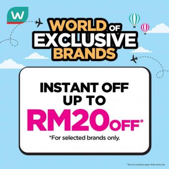 Watsons-World-Of-Exclusive-Brands-Promotion-1-350x350 - Beauty & Health Cosmetics Health Supplements Johor Kedah Kelantan Kuala Lumpur Melaka Negeri Sembilan Pahang Penang Perak Perlis Personal Care Promotions & Freebies Putrajaya Sabah Sarawak Selangor Terengganu 
