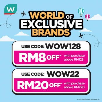 Watsons-World-Of-Exclusive-Brands-Promotion-2-350x350 - Beauty & Health Cosmetics Health Supplements Johor Kedah Kelantan Kuala Lumpur Melaka Negeri Sembilan Pahang Penang Perak Perlis Personal Care Promotions & Freebies Putrajaya Sabah Sarawak Selangor Terengganu 