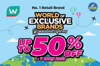 Watsons-World-Of-Exclusive-Brands-Promotion-350x232 - Beauty & Health Cosmetics Health Supplements Johor Kedah Kelantan Kuala Lumpur Melaka Negeri Sembilan Pahang Penang Perak Perlis Personal Care Promotions & Freebies Putrajaya Sabah Sarawak Selangor Terengganu 