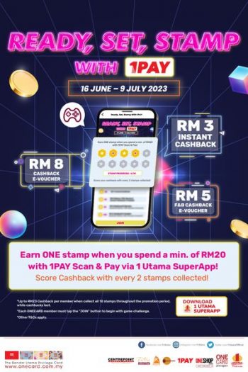 1-Utama-1PAY-Promo-350x525 - Others Promotions & Freebies Selangor 