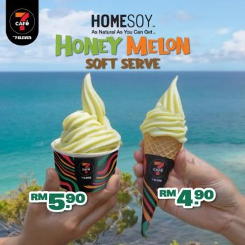 7-Eleven-7CAFe-Homesoy-Honey-Melon-Soft-Serve-350x350 - Beverages Food , Restaurant & Pub Johor Kedah Kelantan Kuala Lumpur Melaka Negeri Sembilan Pahang Penang Perak Perlis Promotions & Freebies Putrajaya Sabah Sarawak Selangor Terengganu 