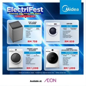 AEON-Midea-ElectriFest-Promotion-1-350x350 - Electronics & Computers Home Appliances IT Gadgets Accessories Johor Kedah Kelantan Kitchen Appliances Kuala Lumpur Melaka Negeri Sembilan Pahang Penang Perak Perlis Promotions & Freebies Putrajaya Sabah Sarawak Selangor Supermarket & Hypermarket Terengganu 