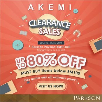 AKEMI-Clearance-Sale-at-Parkson-350x350 - Beddings Home & Garden & Tools Kuala Lumpur Mattress Others Selangor Warehouse Sale & Clearance in Malaysia 