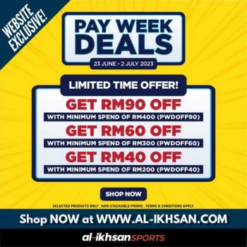 Al-Ikhsan-Sports-Online-Pay-Week-Deals-Promotion-1-350x350 - Apparels Fashion Accessories Fashion Lifestyle & Department Store Footwear Johor Kedah Kelantan Kuala Lumpur Melaka Negeri Sembilan Online Store Pahang Penang Perak Perlis Promotions & Freebies Putrajaya Sabah Sarawak Selangor Sportswear Terengganu 