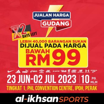 Al-Ikhsan-Sports-Warehouse-Sale-at-PHL-Convention-Centre-Ipoh-350x350 - Apparels Fashion Accessories Fashion Lifestyle & Department Store Footwear Perak Sportswear Warehouse Sale & Clearance in Malaysia 