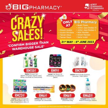 BIG-Pharmacy-Crazy-Sales-3-350x350 - Beauty & Health Cosmetics Health Supplements Johor Personal Care Warehouse Sale & Clearance in Malaysia 