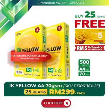 Becon-Stationery-June-A4-Paper-Promotion-1-350x350 - Books & Magazines Johor Kedah Kelantan Kuala Lumpur Melaka Negeri Sembilan Online Store Pahang Penang Perak Perlis Promotions & Freebies Putrajaya Sabah Sarawak Selangor Stationery Terengganu 