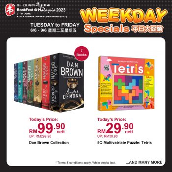 BookFest-Weekday-Specials-at-KLCC-12-350x350 - Books & Magazines Kuala Lumpur Promotions & Freebies Selangor Stationery 