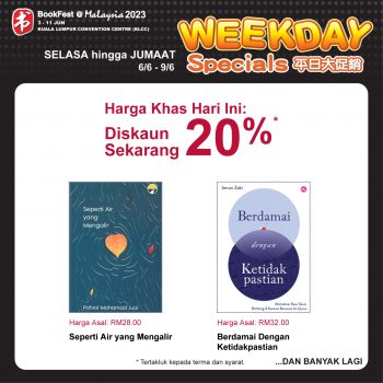 BookFest-Weekday-Specials-at-KLCC-14-350x350 - Books & Magazines Kuala Lumpur Promotions & Freebies Selangor Stationery 