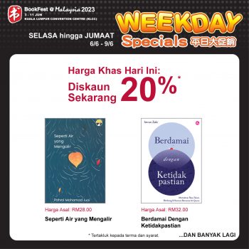 BookFest-Weekday-Specials-at-KLCC-14-350x350 - Books & Magazines Kuala Lumpur Promotions & Freebies Selangor Stationery