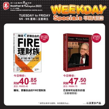 BookFest-Weekday-Specials-at-KLCC-3-350x350 - Books & Magazines Kuala Lumpur Promotions & Freebies Selangor Stationery 