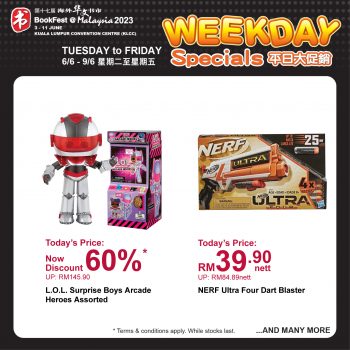 BookFest-Weekday-Specials-at-KLCC-6-350x350 - Books & Magazines Kuala Lumpur Promotions & Freebies Selangor Stationery 
