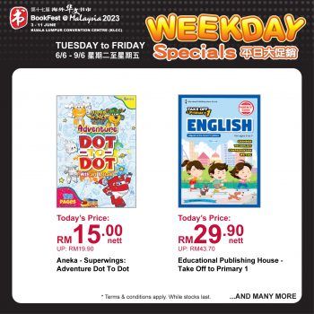 BookFest-Weekday-Specials-at-KLCC-8-350x350 - Books & Magazines Kuala Lumpur Promotions & Freebies Selangor Stationery