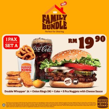 Burger-King-Family-Bundle-Deal-1-350x350 - Beverages Food , Restaurant & Pub Johor Kedah Kelantan Kuala Lumpur Melaka Negeri Sembilan Pahang Penang Perak Perlis Promotions & Freebies Putrajaya Sabah Sarawak Selangor Terengganu 