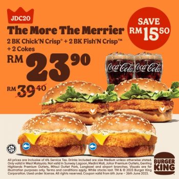 Burger-King-June-2023-Digital-Coupon-Promotion-19-350x350 - Beverages Burger Food , Restaurant & Pub Johor Kedah Kelantan Kuala Lumpur Melaka Negeri Sembilan Pahang Penang Perak Perlis Promotions & Freebies Putrajaya Sabah Sarawak Selangor Terengganu 