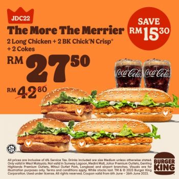 Burger-King-June-2023-Digital-Coupon-Promotion-21-350x350 - Beverages Burger Food , Restaurant & Pub Johor Kedah Kelantan Kuala Lumpur Melaka Negeri Sembilan Pahang Penang Perak Perlis Promotions & Freebies Putrajaya Sabah Sarawak Selangor Terengganu 