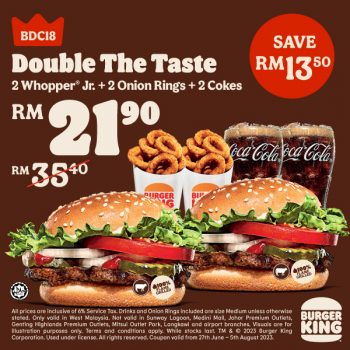 Burger-King-New-E-Coupons-Promo-19-350x350 - Beverages Food , Restaurant & Pub Johor Kedah Kelantan Kuala Lumpur Melaka Negeri Sembilan Pahang Penang Perak Perlis Promotions & Freebies Putrajaya Sabah Sarawak Selangor Terengganu 