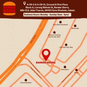 Burger-King-Opening-Free-burgers-Giveaways-at-Bandar-Sierra-Sabah-3-350x350 - Beverages Food , Restaurant & Pub Promotions & Freebies Sabah 