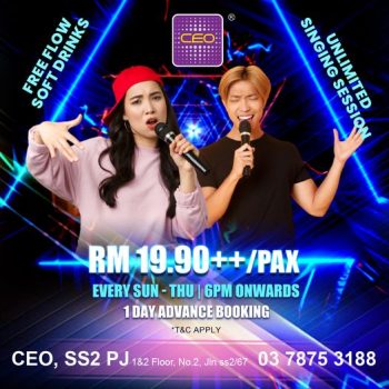 CEO-Karaoke-Special-Deal-350x350 - Karaoke Movie & Music & Games Promotions & Freebies Selangor 