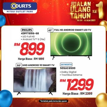 COURTS-1st-Year-Anniversary-Promotion-at-Mitsui-Outlet-Park-4-350x350 - Electronics & Computers Home Appliances IT Gadgets Accessories Promotions & Freebies Selangor 