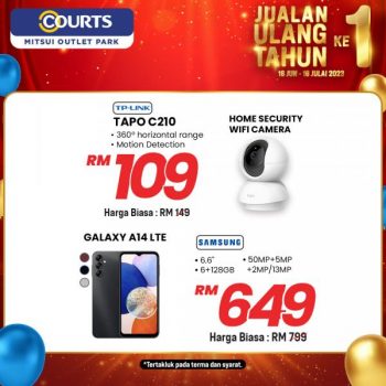COURTS-1st-Year-Anniversary-Promotion-at-Mitsui-Outlet-Park-6-350x350 - Electronics & Computers Home Appliances IT Gadgets Accessories Promotions & Freebies Selangor 