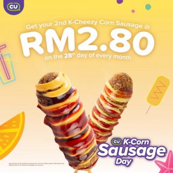 CU-K-Corn-Sausage-Day-Promotion-350x350 - Beverages Food , Restaurant & Pub Johor Kedah Kelantan Kuala Lumpur Melaka Negeri Sembilan Pahang Penang Perak Perlis Promotions & Freebies Putrajaya Sabah Sarawak Selangor Supermarket & Hypermarket Terengganu 