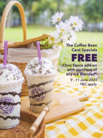 Coffee-Bean-TCB-Card-Members-Free-Choc-Sauce-Add-On-Promotion-350x466 - Beverages Food , Restaurant & Pub Johor Kedah Kelantan Kuala Lumpur Melaka Negeri Sembilan Pahang Penang Perak Perlis Promotions & Freebies Putrajaya Selangor Terengganu 