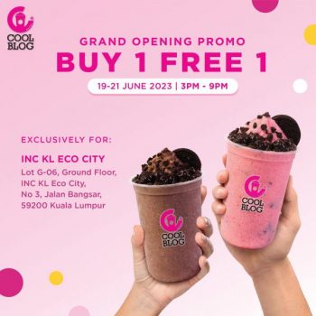 Coolblog-Opening-Buy-1-Free-1-Promotion-at-INC-KL-Eco-City-1-350x350 - Beverages Food , Restaurant & Pub Kuala Lumpur Promotions & Freebies Selangor 