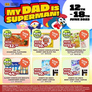 DONKI-Fathers-Day-My-Dad-Is-Superman-Promotion-350x350 - Beverages Food , Restaurant & Pub Kuala Lumpur Promotions & Freebies Selangor 