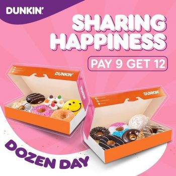 Dunkin-Dozen-Day-Deal-350x350 - Beverages Food , Restaurant & Pub Johor Kedah Kelantan Kuala Lumpur Melaka Negeri Sembilan Pahang Penang Perak Perlis Promotions & Freebies Putrajaya Sabah Sarawak Selangor Terengganu 