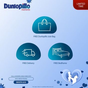 Dunlopillo-Fathers-Day-Promo-2-350x350 - Beddings Home & Garden & Tools Mattress Penang Promotions & Freebies 