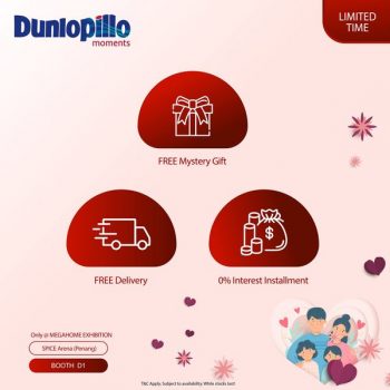 Dunlopillo-Parents-Day-Promo-2-350x350 - Beddings Home & Garden & Tools Mattress Penang Promotions & Freebies 