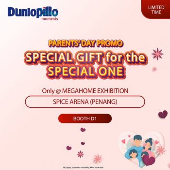 Dunlopillo-Parents-Day-Promo-3-350x350 - Beddings Home & Garden & Tools Mattress Penang Promotions & Freebies 
