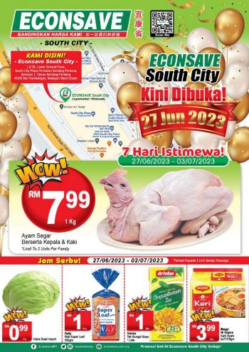 Econsave-Opening-Promotion-at-South-City-Seri-Kembangan-350x495 - Promotions & Freebies Selangor Supermarket & Hypermarket 
