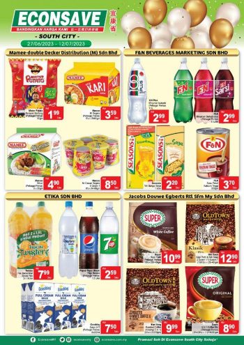 Econsave-Opening-Promotion-at-South-City-Seri-Kembangan-4-350x495 - Promotions & Freebies Selangor Supermarket & Hypermarket 