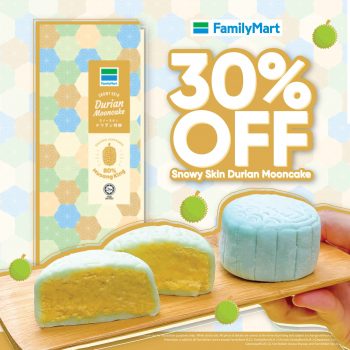 FamilyMart-Durian-Mooncake-Promo-350x350 - Beverages Food , Restaurant & Pub Johor Kedah Kelantan Kuala Lumpur Melaka Negeri Sembilan Pahang Penang Perak Perlis Promotions & Freebies Putrajaya Sabah Sarawak Selangor Supermarket & Hypermarket Terengganu 