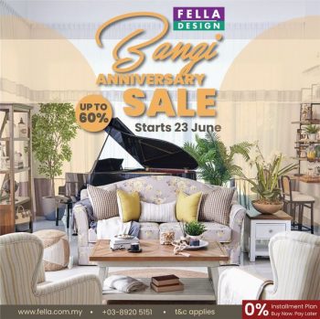Fella-Design-Anniversary-Sale-350x349 - Beddings Furniture Home & Garden & Tools Home Decor Malaysia Sales Selangor 