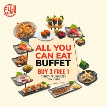 Fuji-Sushi-All-You-Can-Eat-Buffet-Deals-350x350 - Beverages Food , Restaurant & Pub Kuala Lumpur Promotions & Freebies Selangor 
