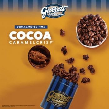 Garrett-Popcorn-Cocoa-CaramelCrisp-Promo-350x350 - Beverages Food , Restaurant & Pub Johor Kedah Kelantan Kuala Lumpur Melaka Negeri Sembilan Pahang Penang Perak Perlis Promotions & Freebies Putrajaya Sabah Sarawak Selangor Terengganu 