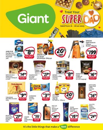 Giant-Fathers-Day-Treat-Your-Super-Dad-Promotion-350x443 - Johor Kedah Kelantan Kuala Lumpur Melaka Negeri Sembilan Pahang Penang Perak Perlis Promotions & Freebies Putrajaya Sabah Sarawak Selangor Supermarket & Hypermarket Terengganu 