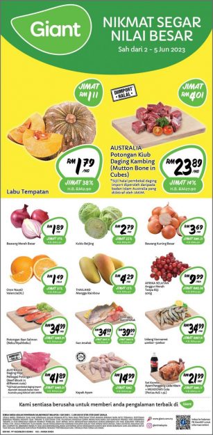 Giant-Fresh-Items-Promotion-307x625 - Johor Kedah Kelantan Kuala Lumpur Melaka Negeri Sembilan Pahang Penang Perak Perlis Promotions & Freebies Putrajaya Sabah Sarawak Selangor Supermarket & Hypermarket Terengganu 