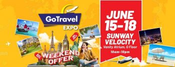 GoTravel-Expo-Sale-at-Sunway-Velocity-350x134 - Events & Fairs Kuala Lumpur Selangor Sports,Leisure & Travel Travel Packages 