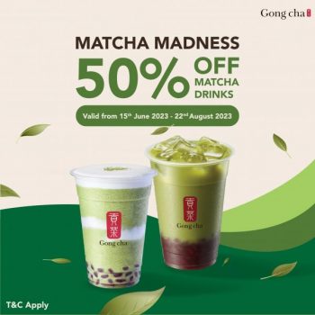 Gong-Cha-Matcha-Madness-Promo-350x350 - Beverages Food , Restaurant & Pub Johor Kedah Kelantan Kuala Lumpur Melaka Negeri Sembilan Pahang Penang Perak Perlis Promotions & Freebies Putrajaya Sabah Sarawak Selangor Terengganu 