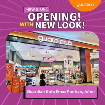 Guardian-Opening-Promotion-at-Kota-Emas-Pontian-Johor-350x350 - Beauty & Health Cosmetics Health Supplements Johor Personal Care Promotions & Freebies Skincare 